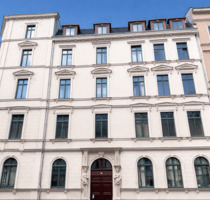 Exklusive 2-Zimmer-Altbauwohnung mit Balkon in der Südvorstadt - Leipzig