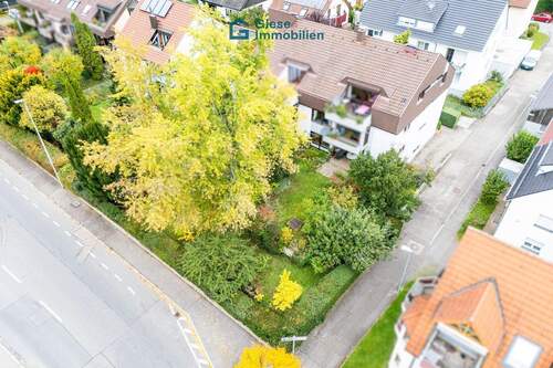 Garten von rechts hoch - 3 Zimmer Etagenwohnung zum Kaufen in Ostfildern - Ruit