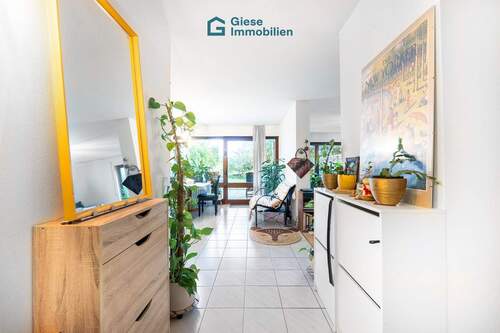 Flur zu Terrasse hin - 