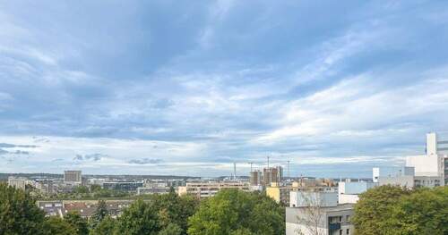 Ausblick - Charmante 2-Zimmer-Wohnung in Frankfurt-Oberrad - sofort einziehen und wohlfühlen