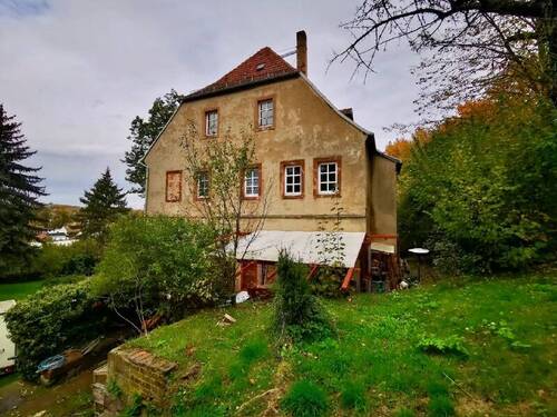 Ansicht Gartenseite - 8 Zimmer Mehrfamilienhaus, Wohnhaus zum Kaufen in Penig