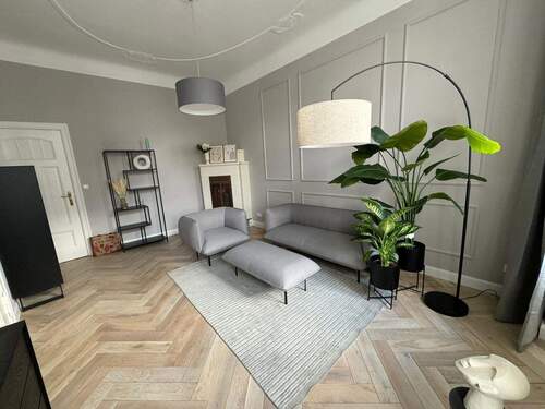 Wohnzimmer - 2 Zimmer Etagenwohnung in Berlin