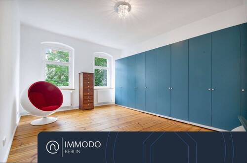 Schlafzimmer - ?? Wohnglück am Boxi - Sensationelle 2 Zimmer Altbau Wohnung mit Balkon