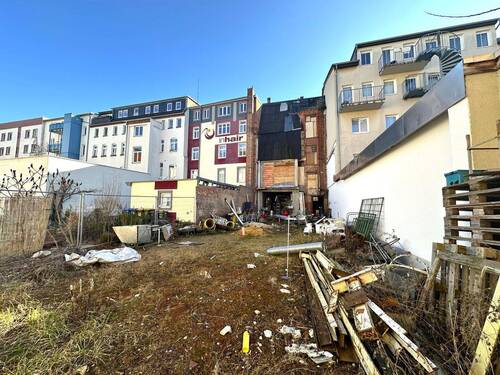 Rückansicht - Mehrfamilienhaus, Wohnhaus zum Kaufen in Zwickau