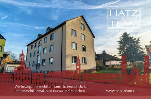 Hatz & Team Immobilien GmbH - 4-Zimmer-Wohnung im Hochparterre mit Zugang zum eigenen Garten über den Balkon