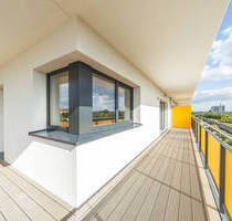 Wohnen im Neubau: 3-Zimmer Wohnung mit großartiger Balkonfläche - bald bezugsfertig! - Leipzig Zentrum-Südost