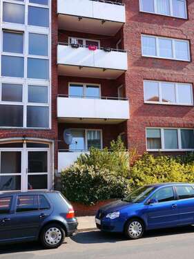 Detailansicht Balkone - Etagenwohnung mit 83,40 m&sup2; in Bleckede zum Kaufen