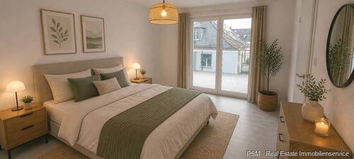 Schlafzimmer mit Terrasse - 