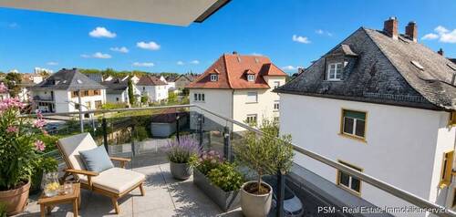 Terrasse - **Luxuriöse 3-Zimmer-Wohnung mit Terrasse, Fußbodenheizung, Aufzug und vielen Highlights**