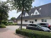 760 Am Weizengrund 19 Vorderansicht Richtung Vorgarten - Etagenwohnung mit 93,00 m&sup2; in Wildeshausen zur Miete