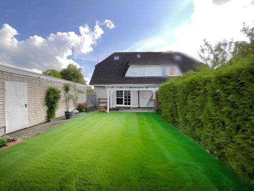 Blick auf die Terrasse - 