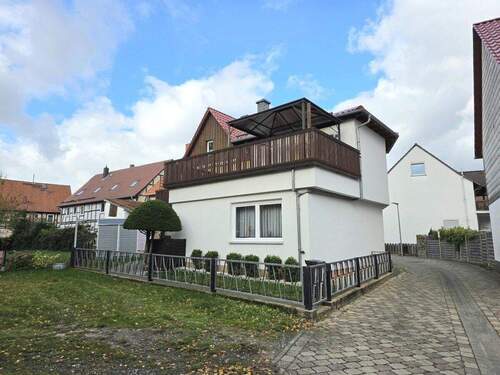 Rückansicht - 7 Zimmer Doppelhaushälfte zum Kaufen in Immenhausen / Holzhausen