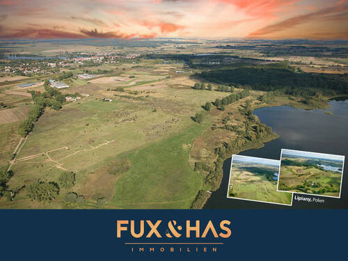 Bild 1 - Erholung und Freizeit in Lipiany! Seegrundstück mit B-Plan für Wohnen, Hotel-,Gast- u. Sportgewerbe!