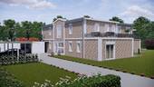Bild 2 - NEUBAU! 3-Zimmer-Erdgeschosswohnung mit Süd-Terrasse und eigenem Gartenanteil in direkter Wesernähe