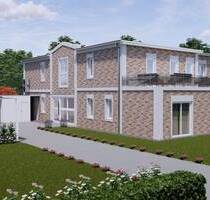 NEUBAU! 3-Zimmer-Erdgeschosswohnung mit Süd-Terrasse und eigenem Gartenanteil in direkter Wesernähe - Achim Baden