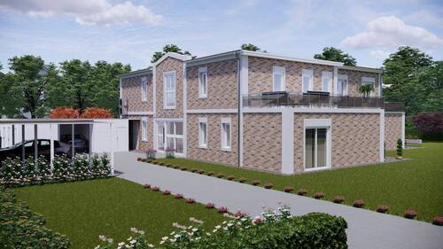 Bild 2 - Penthouse-Feeling pur! 3 Zimmer, 50 m² Dachterrassen und weiter Blick in die Weserlandschaft