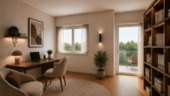 Arbeitszimmer - beispielhaftes Raumkonzept - 
