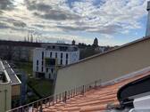 Blick vom Dachfenster Richtung Süd Südwesten - Etagenwohnung mit 73,70 m&sup2; in Leipzig zur Miete