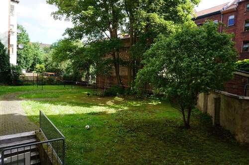 Hof - vermietete 2-Zi.-Wohnung mit Wintergarten im Herzen von Erfurt! - ohne Provision -