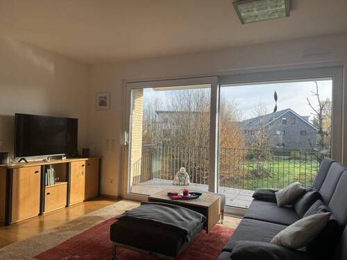 Bild 1 - Hochwertige 3-Zimmer-Wohnung Münster Mecklenbeck (2 Bäder, Balkon, Wallbox, Keller)