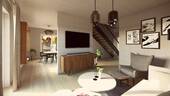 Ansicht Wohnzimmer - 5 Zimmer Einfamilienhaus in Nastätten