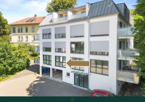 Außenansicht - 4 Zimmer Etagenwohnung zum Kaufen in Kempten (Allgäu)