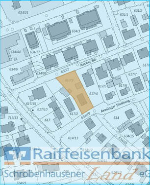 Lageplan - Grundstück zum Kaufen in Schrobenhausen