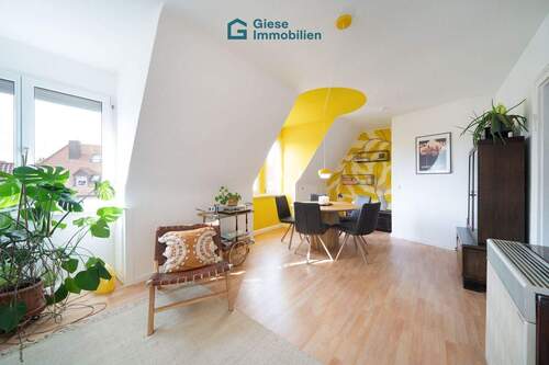 Wohn- und Esszimmer gesamt - 