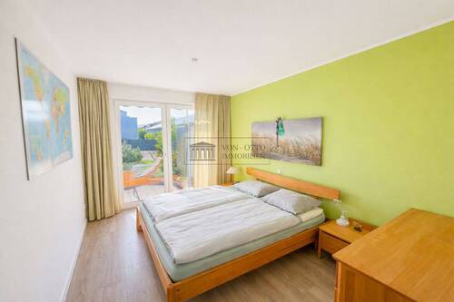 Ruhiges Schlafzimmer - 2 Zimmer Etagenwohnung in Köln