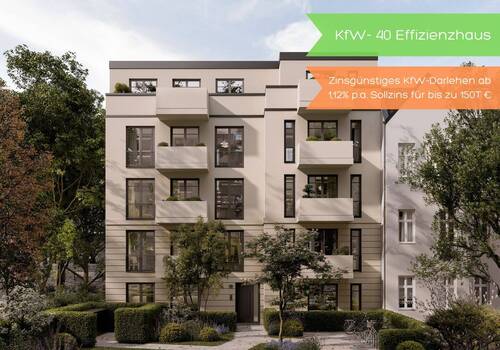 Visualisierung Gartenhaus - ***Bezugsfrei Q32026: Nachhaltiger Neubau in Berlin-Pankow mit zinsgünstigem KfW-Darlehen***