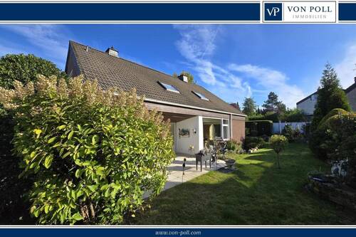 Ansicht Garten - Charmantes Ein- Zweifamilienhaus in toller Lage von Dortmund-Aplerbeck