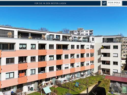 Rückansicht - Urban. Hochwertig. Durchdacht. - Sonnige Neubauwohnung mit Balkon, Lift & übergroßen TG-Stellplätzen