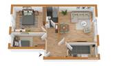 Grundriss 1.Og.li. - 