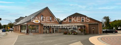 Titelbild - Gewerbeimmobilie mit Privathaus zwischen Bremen und Bremerhaven im Ortskern