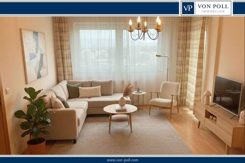 Titelbild - Gepflegte 3,5-Zimmer-Wohnung mit Garage in Weinheim