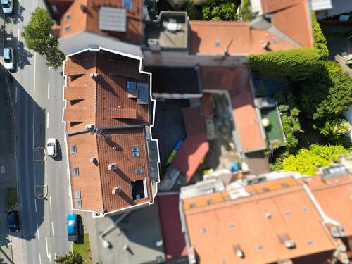 Vogelperspektive - Halle in Nürnberg