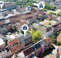 Kiel - zwischen Exerzierplatz und Gerichten - Praxisetage in gefragter Lage mit Stellplätzen!