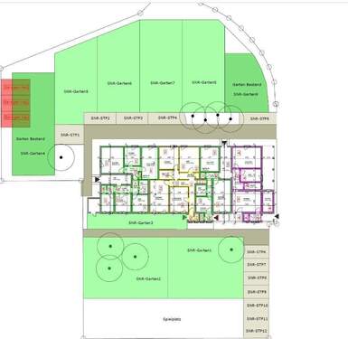 LagePlanAufteilung - Etagenwohnung mit 100,00 m&sup2; in Gelsenkirchen zum Kaufen