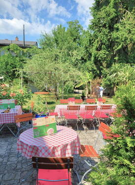 Biergarten für 70 - 80 Pers. - 