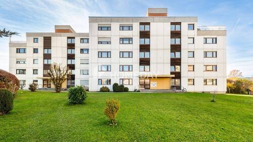 Außenansicht 1 - Erbbaurecht: Kompakte Wohnqualität mit Balkon - gut geschnitten mit Blick ins Grüne