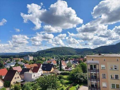 Aussicht - Helle 3-Raum-Wohnung in ruhiger Lage