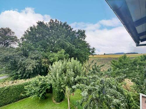 Ausblick Balkon - 3 Zimmer Etagenwohnung in Edermünde