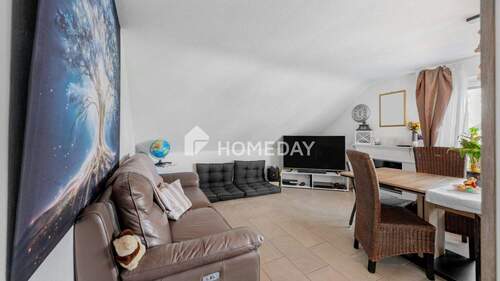 Wohnzimmer 2 - 4 Zimmer Etagenwohnung in Weißensberg