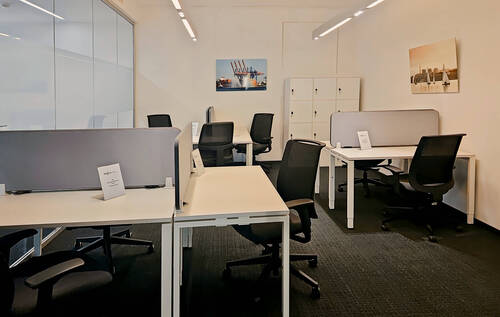 Regus_Neuer Wall_Germany_Centre 2743_Co-working 1 - Coworking-Bereich in Regus Neuer Wall