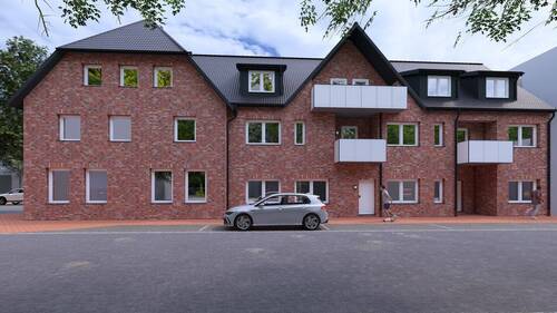 Hausansicht - 3 Zimmer Etagenwohnung in Südlohn