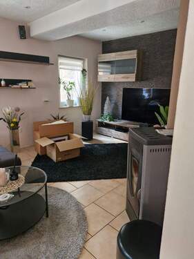 Wohnzimmer EG - Einfamilienhaus in Spalt zum Kaufen