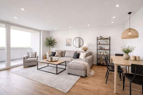 Wohnbeispiel - Schwabing: Erstbezug nach Sanierung - Helle 2-Zimmer mit Balkon, provisionsfrei