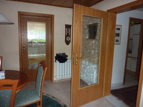 Glastüren zur Diele - 