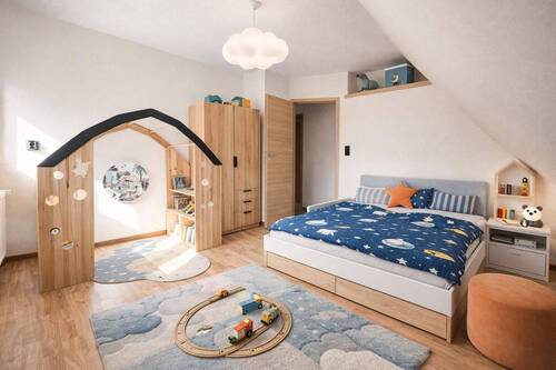 Kinderzimmer - Einfamilienhaus mit 158,50 m&sup2; in Hohen zum Kaufen