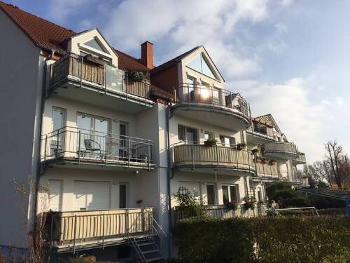 Hinteransicht - 3 Zimmer Etagenwohnung in Königsbrück